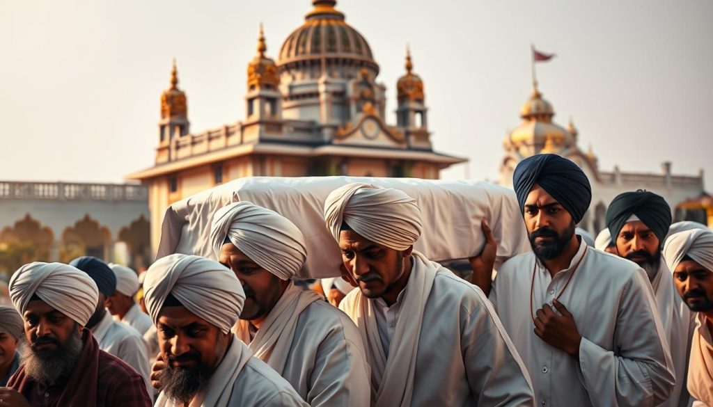 sikh funeral attire