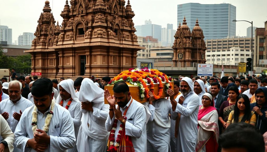 Hindu funeral ceremonies Manchester
