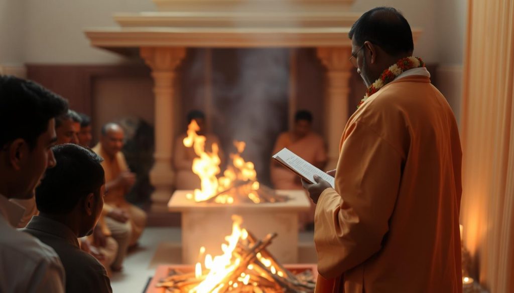 Hindu funeral traditions UK