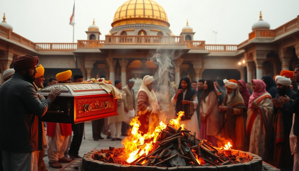 Sikh cremation rituals