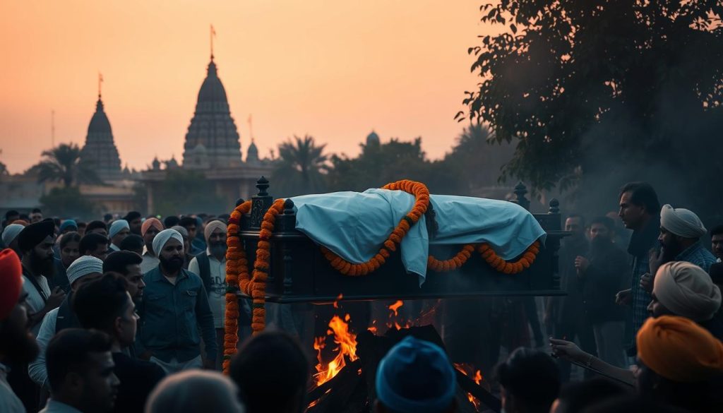 Sikh cremation rituals