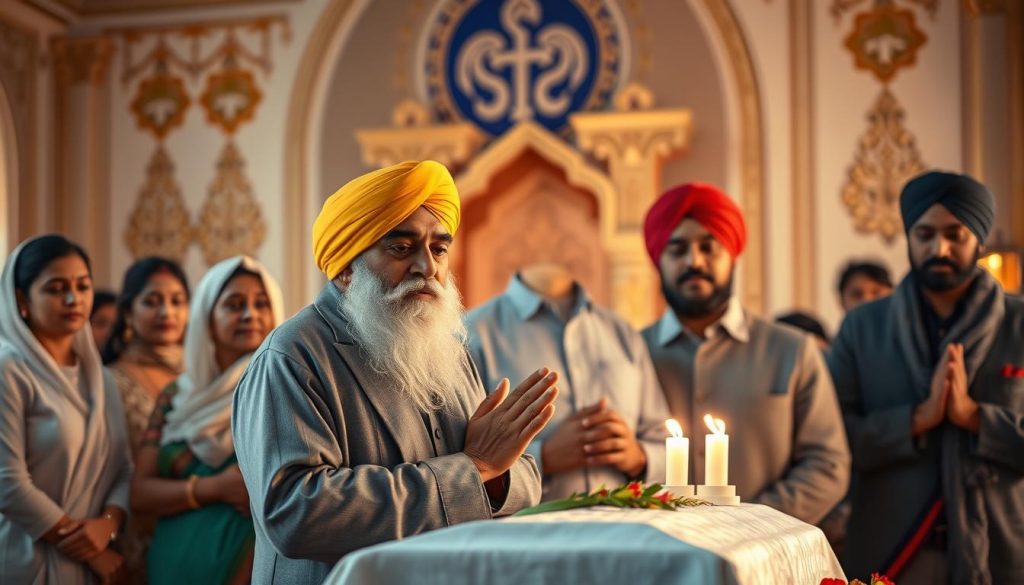 Sikh family roles in funerals