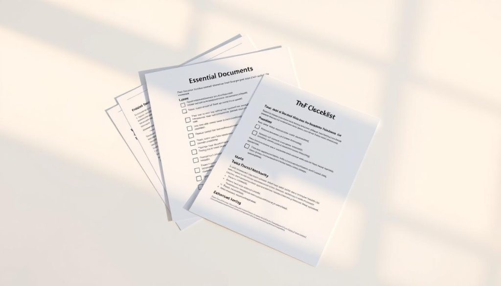 documents checklist